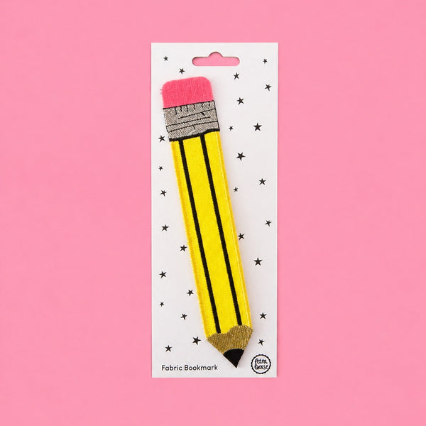 BESTICKTES LESEZEICHEN - BLEISTIFT