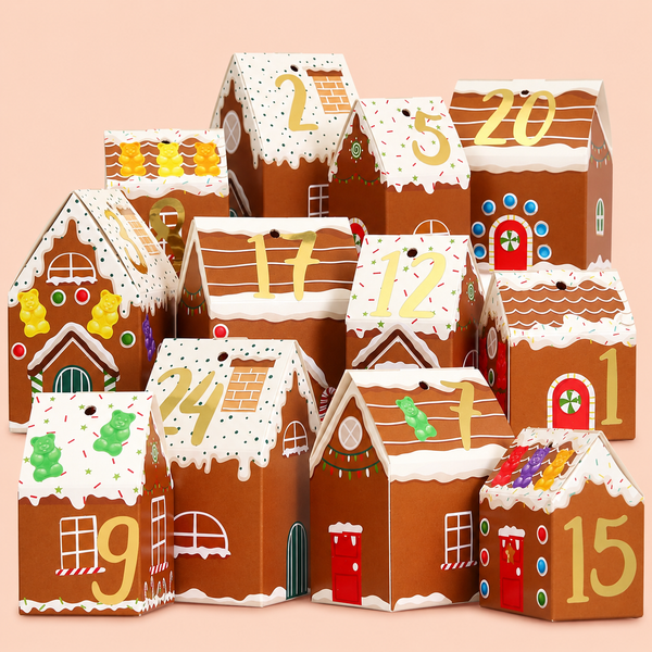 ADVENTSKALENDER - LEBKUCHEN HÄUSER