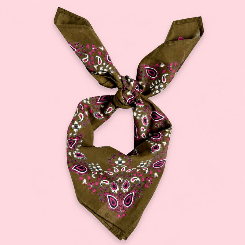 KINDERFOULARD - KHAKI