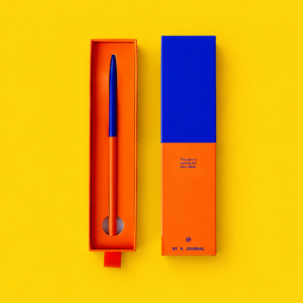 STIFT A JOURNAL-  ROT / BLAU