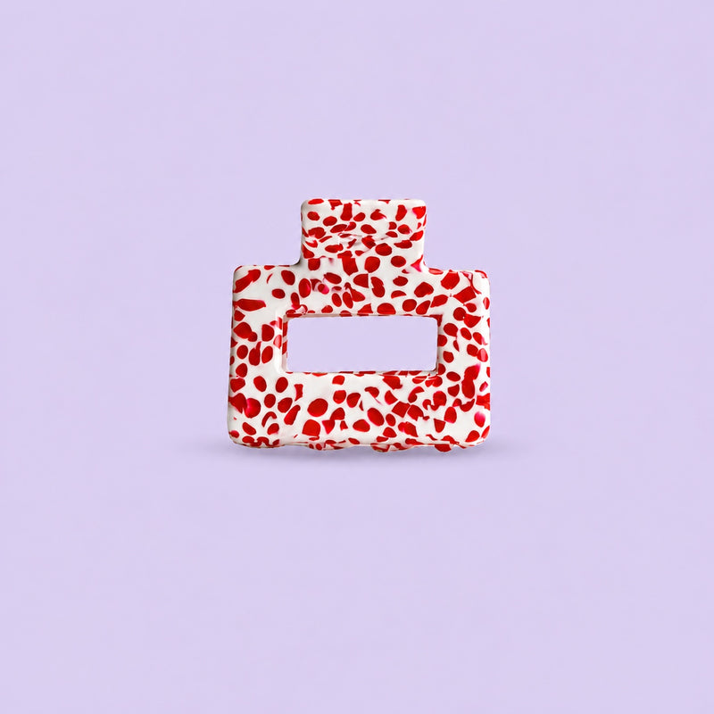 HAARKLAMMER - LIB CHERRY DOTT