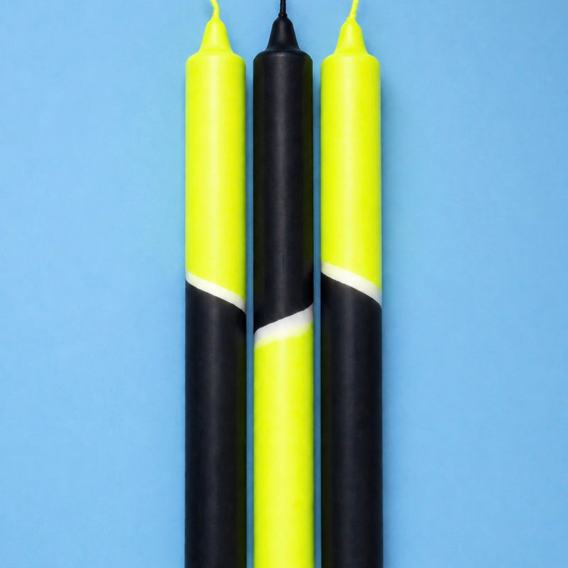 STABKERZEN DIP DYE NEON