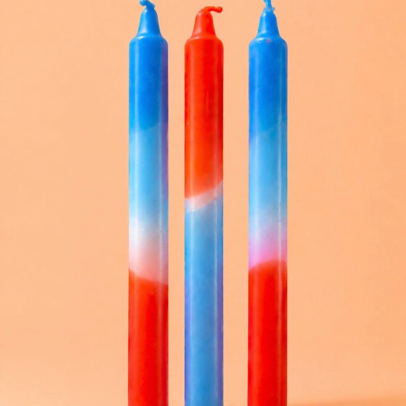 STABKERZEN DIP DYE NEON