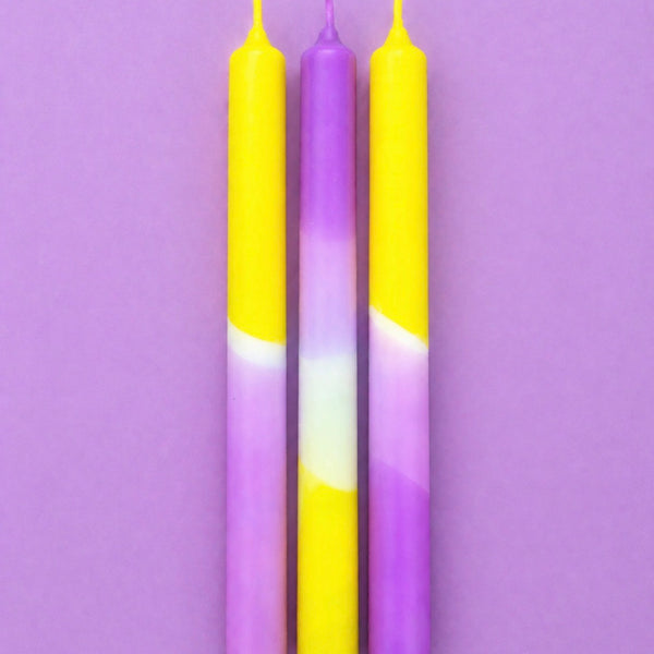 STABKERZEN DIP DYE NEON