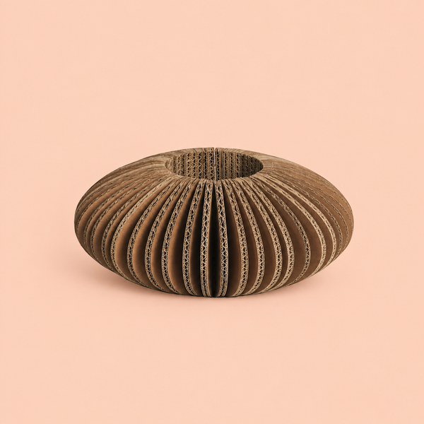 VASE AUS KARTON "OVAL"