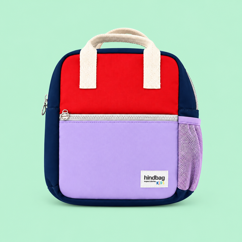 RUCKSACK ARTHUR TRICOLOR BLAU