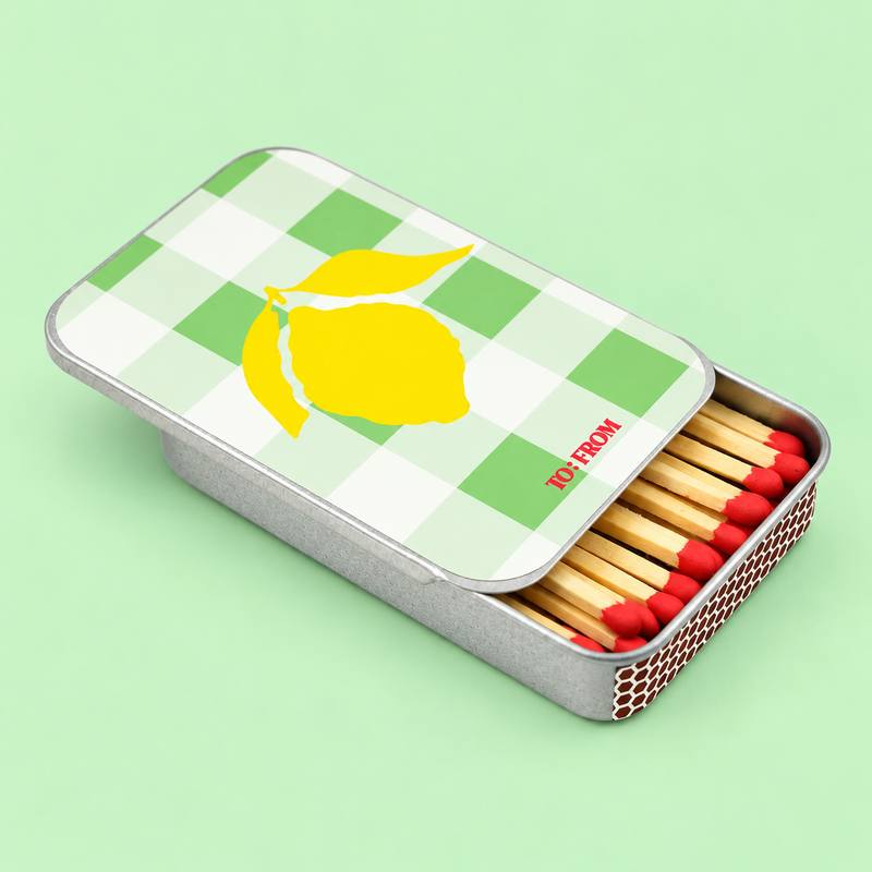STREICHHOLZSCHACHTEL - CITRUS