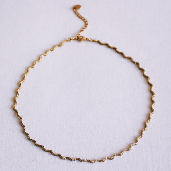 HALSKETTE GOLD - WELLEN