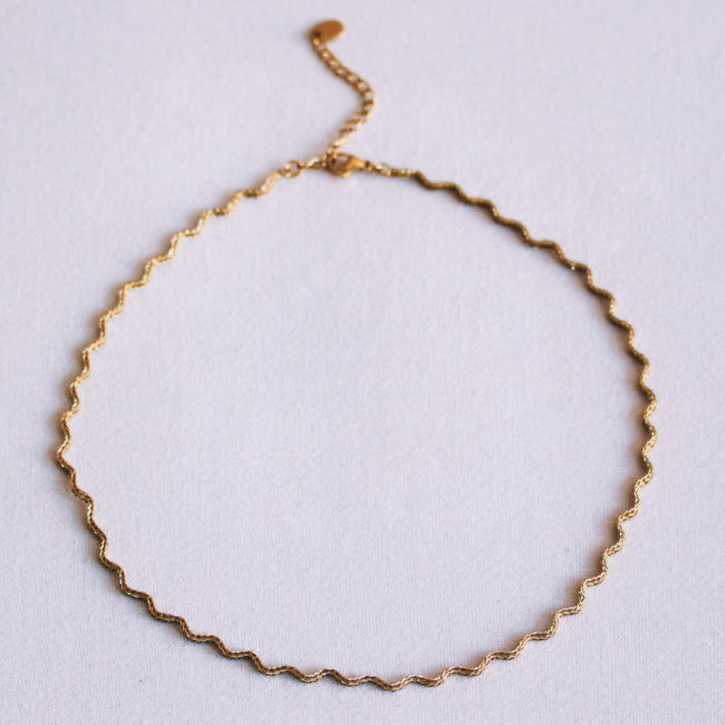HALSKETTE GOLD - WELLEN